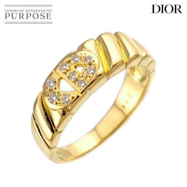 Dior ロゴリング ゴールド サイズ22号 メッキ剥がれあり メンズ Dior