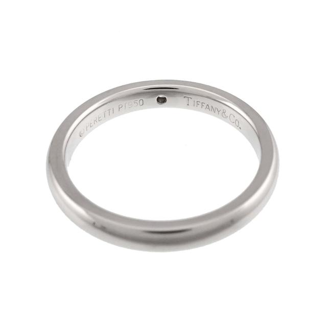 ティファニー TIFFANY&Co. スタッキング バンド 11.5号 リング ダイヤ 1P Pt プラチナ 指輪 レディース 90326339 【中古】BJ_2