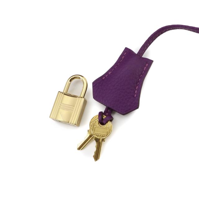 未使用 展示品 エルメス バッグ ケリー 28 パーソナル SPO トゴ アネモネ エタン 2way バッグ レディース 90327004 【中古】ブランド_9