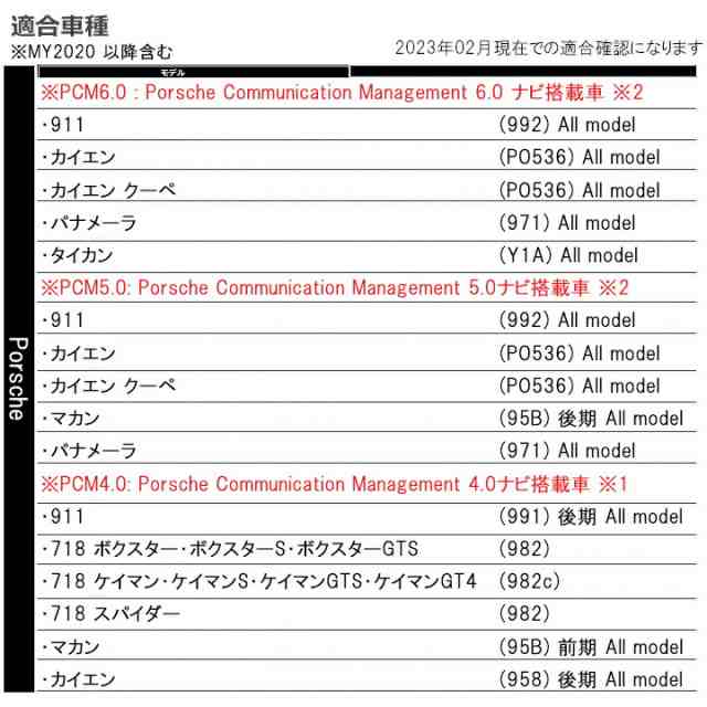 Porsche ポルシェ タイカン Taycan(Y1A) TVキャンセラー PCM(Porsche Communication Management) ナビ搭載車 走行中テレビが見れる PLUG Cの通販はau PAY マーケット - パネル王国 | au PAY マーケット－通販サイト