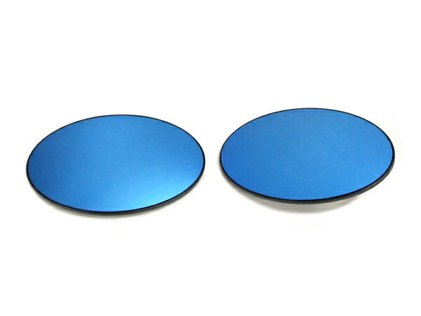 BMWミニ ワン クーパー コンパーチブル R50 R52 R53 (2002~2008) AutoStyle ワイドビュードアミラーレンズ ブルーレンズ 左右セット ミラーヒーター対応 オートスタイル 青 006819の通販は