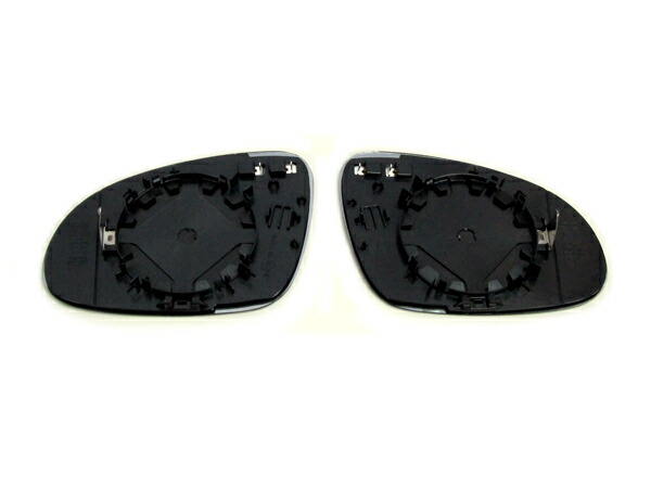 フォルクスワーゲン イオス 1FB (2006~2008/9) AutoStyle ワイドビュードアミラーレンズ ブルーレンズ 左右セット ミラーヒーター対応 オートスタイル 青 006813_1
