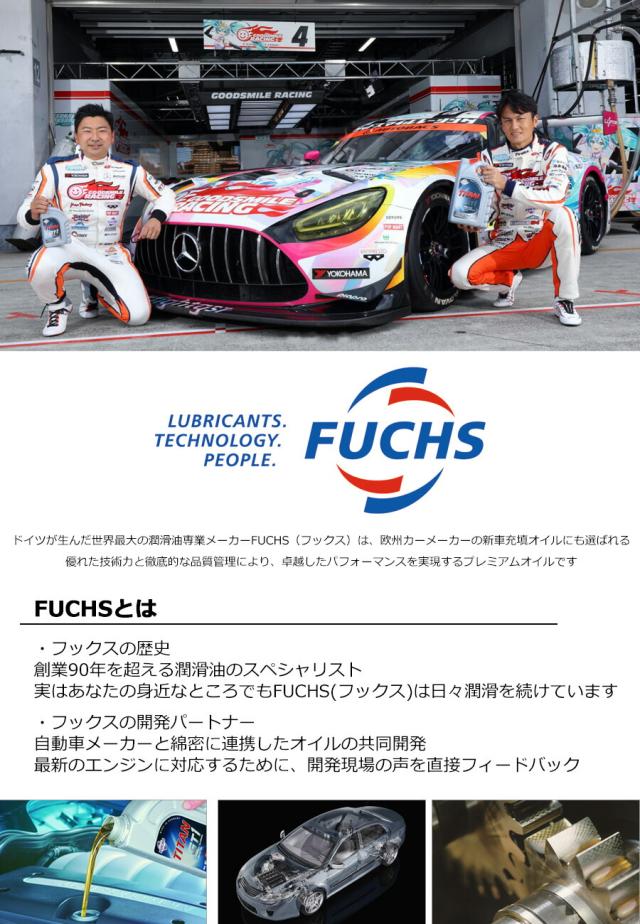 FUCHS フックス SUPERSYN F ECO-B 5W-20 内容量20L 合成油(SUPERSYN)エンジンオイル 承認:ジャガーランドローバー 推奨:ACEA クライスラー フィアット フォード 5W20_1