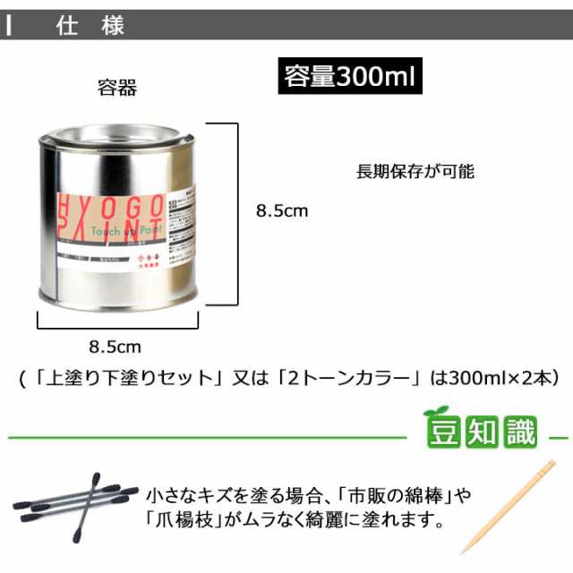 バイク用ペイント ホンダ CBR250RR グランプリレッド カラー番号 R380 300ml 塗料