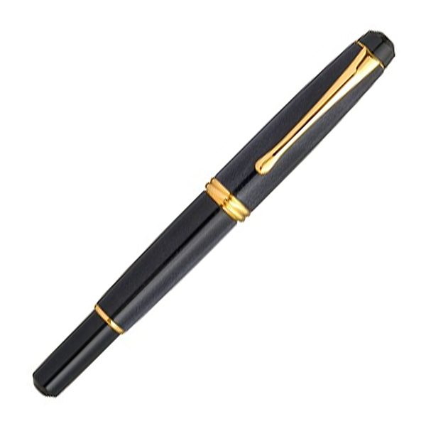 【取り寄せ品】呉竹 Kuretake くれ竹万年毛筆 夢銀河 ブルーレパードアイ 中字【送料無料】