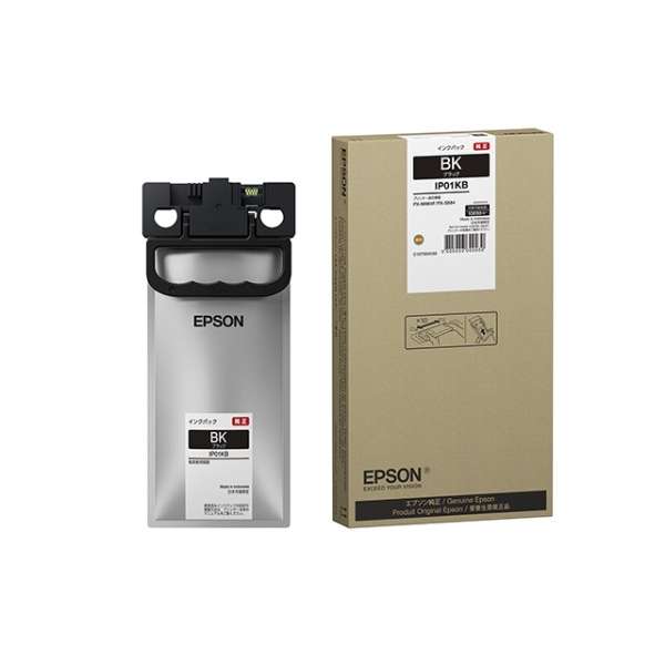 【純正インク】【取り寄せ品】EPSON 純正インク IP01インクパック ブラック IP01KB【送料無料】