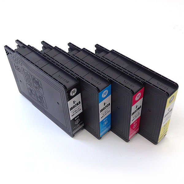 IB02 エプソン用 互換インクカートリッジ 顔料 4色セット【メール便送料無料】 顔料4色セットの通販は 12,320円