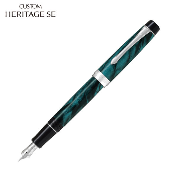 【取り寄せ品】PILOT パイロット CUSTOM HERITAGE SE（カスタム ヘリテイジSE）マーブルグリーン FKVH-3MR-MAG【送料無料】