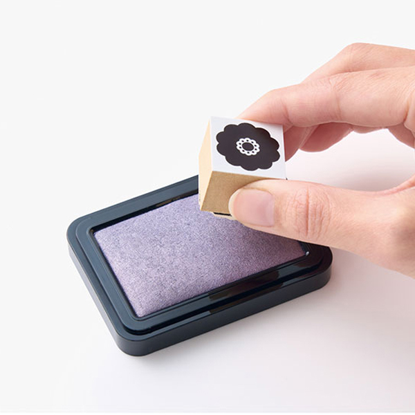 シヤチハタ Shachihata いろもよう 光彩 スタンプパッド 全10色セット HAC-1G 【メール便送料無料】_6