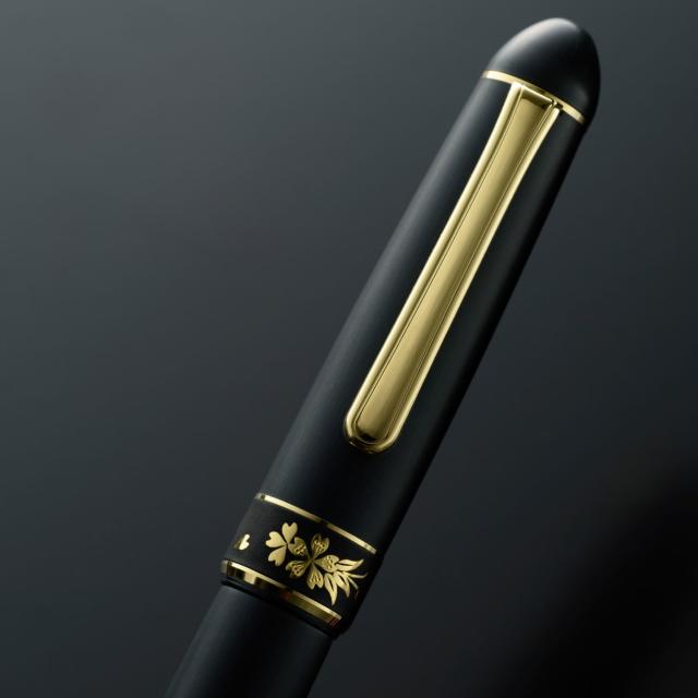 【取り寄せ品】PLATINUM プラチナ万年筆 肥後象嵌 「光助」作 サクラ #95 PTB-30000Z 【送料無料】 全3種から選択_2
