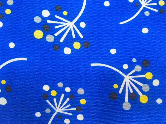 10cmから コットン 生地 布 オックス生地 花火 線香花火 花柄 可愛い ネイビーの通販はau Pay マーケット 手づくり創庫 アイリー