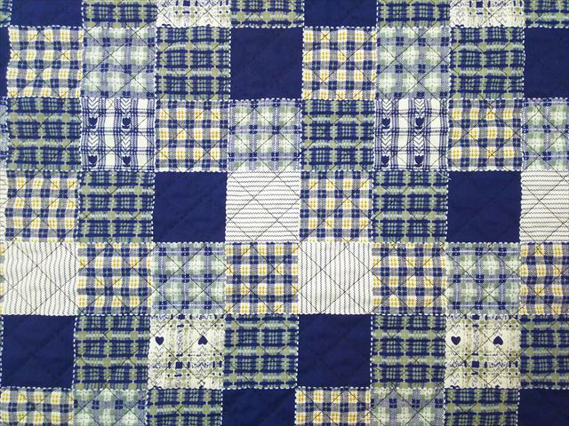 キルティング 生地 布 パッチワーク風 大人 可愛い ネイビーの通販はau Pay マーケット 手づくり創庫 アイリー
