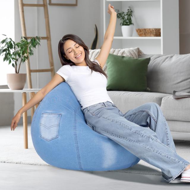 Yogibo Drop ビーズソファ ビーズクッション 家具 クッション 中古 楽 