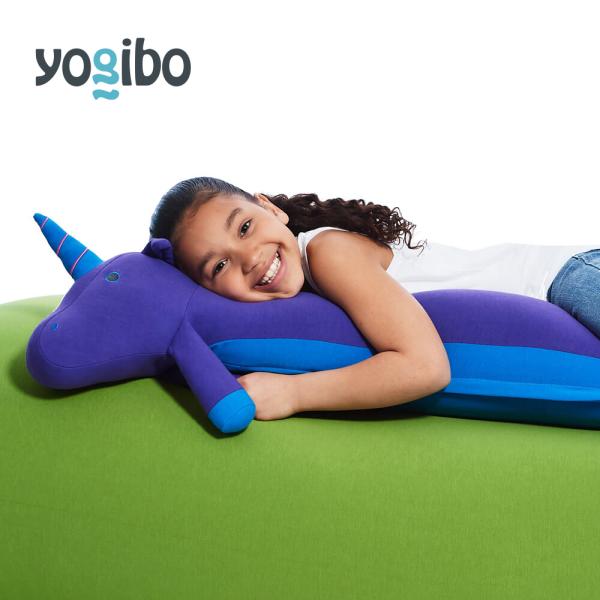 Yogibo Roll Smileダークグレー 新しいコレクション Smileダークグレー Roll Yogibo （Yogibo