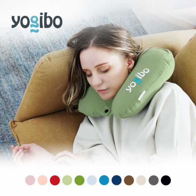 車や飛行機での長距離移動やデスクワークの休憩時におすすめ「Yogibo Neck Pillow Logo（ヨギボー ネックピロー ロゴ）」の通販はau  PAY マーケット - Yogibo公式オンラインストア | au PAY マーケット－通販サイト