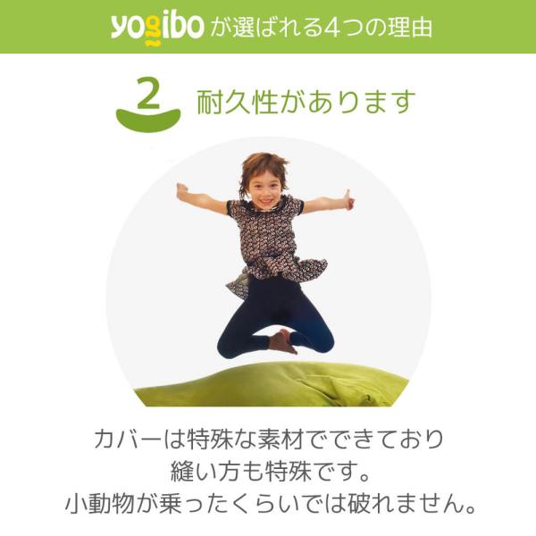 Yogibo Zoola Support Premium（ヨギボー ズーラ サポート プレミアム）Pride Edition用カバー レインボー 接触冷感_10