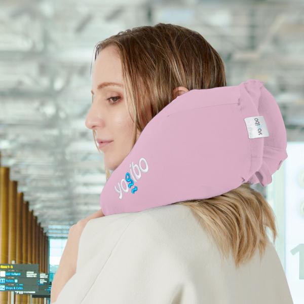 ブレイスピローネックコンデジヨニング 10%OFF】 アイマスク付きで飛行機や休憩中の仮眠に便利な