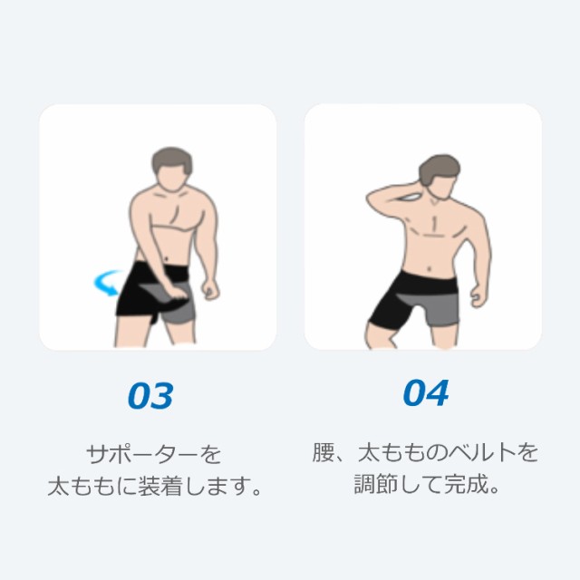 股関節サポーター 股関節 サポーター 腰 太もも ベルト 調整可能 男女