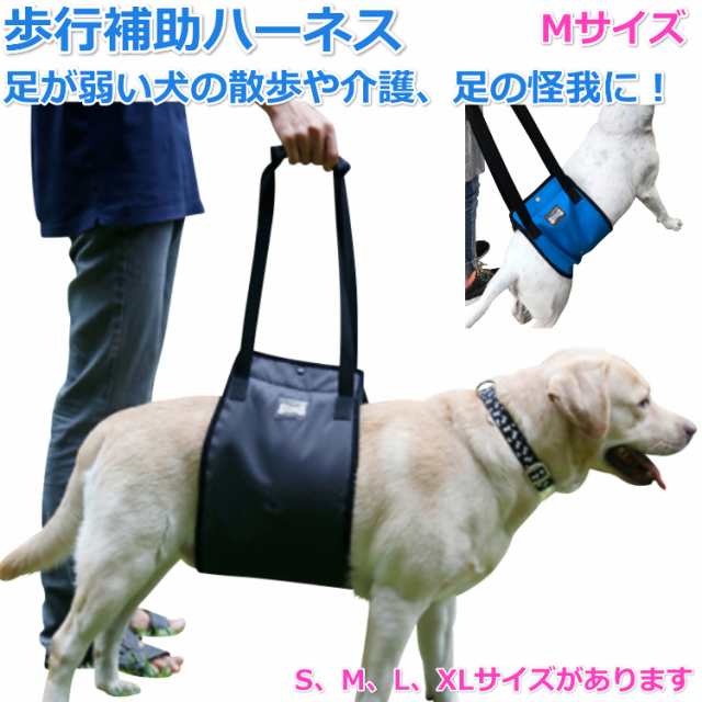 ペット用 歩行補助ハーネス Mサイズ 犬 介護 ハーネス ブルー グレー 老犬 介護に リード 送料無料の通販はau Pay マーケット Portoオンラインshop