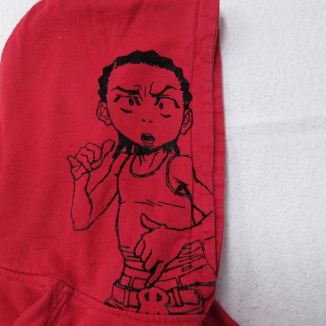古着 長袖 スウェット パーカー メンズ アニメ ブーンドックス コットン 赤 spe 26jan05_6