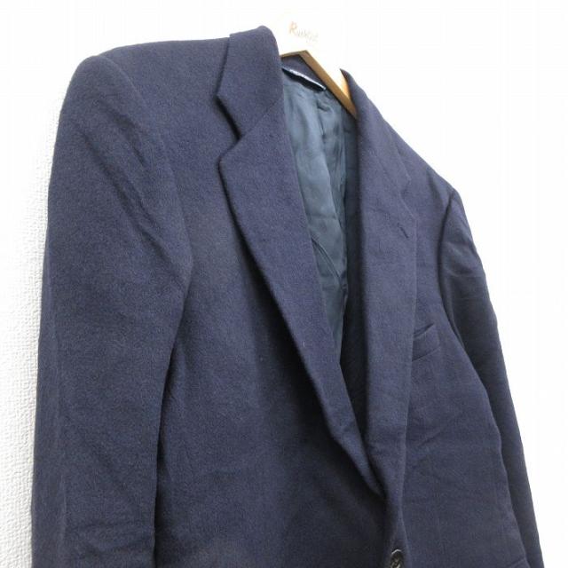 古着 ラルフローレン 長袖 ブランド テーラード ジャケット メンズ 90年代 90s キャメルヘア USA製 濃紺 spe 26jan09_1