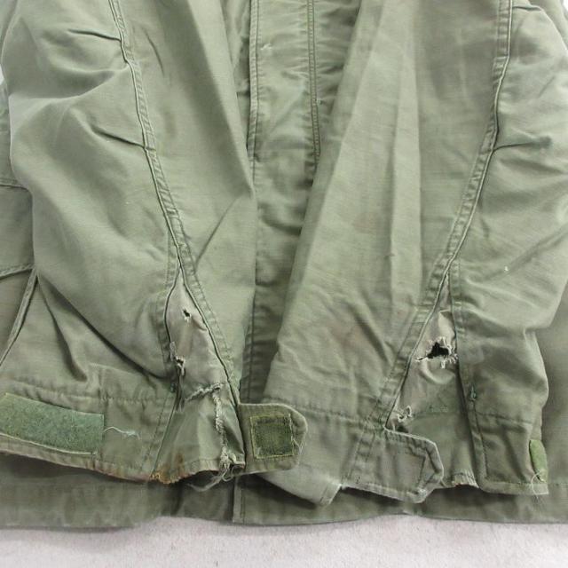 古着 長袖 ビンテージ ミリタリー フィールド ジャケット メンズ 60年代 60s M-65 セカンドタイプ ロング丈 緑系 spe 26jan15_9