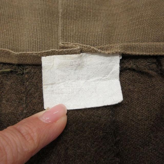 古着 ビンテージ ミリタリー パンツ メンズ 60年代 60s フランス軍 M-52 ウール 茶系 spe 26feb07_4
