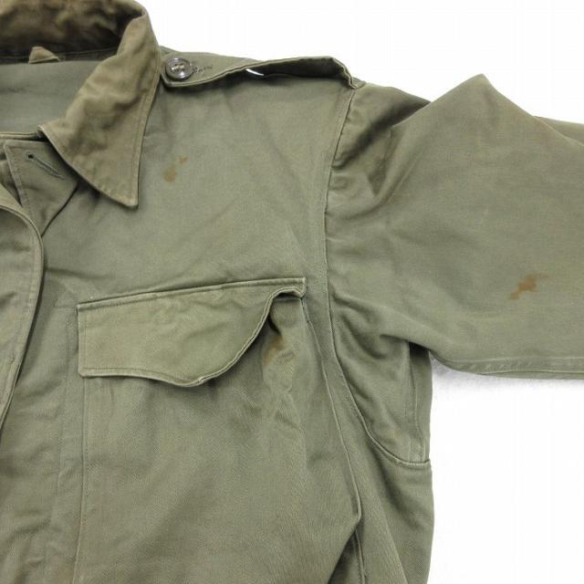 古着 長袖 ビンテージ ミリタリー フィールド ジャケット メンズ 40年代 40s M-43 緑 spe 26apr21_2