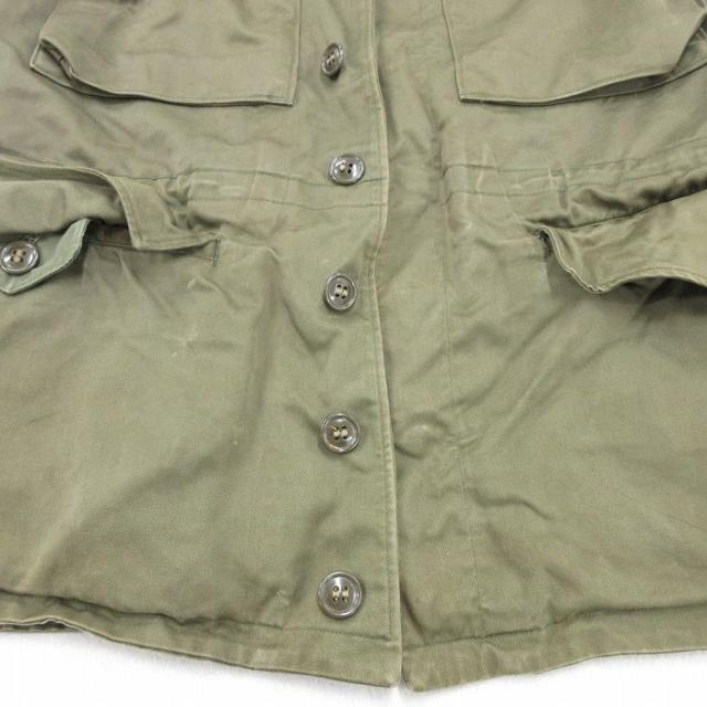 古着 長袖 ビンテージ ミリタリー フィールド ジャケット メンズ 40年代 40s M-43 緑 spe 26apr21_3