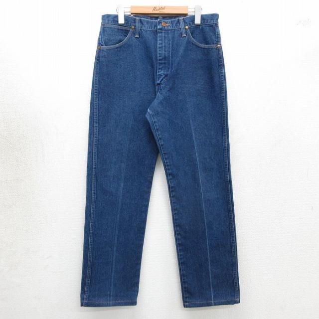 古着 ラングラー ジーンズ メンズ 90年代 90s コットン USA製 濃紺 デニム 26may02