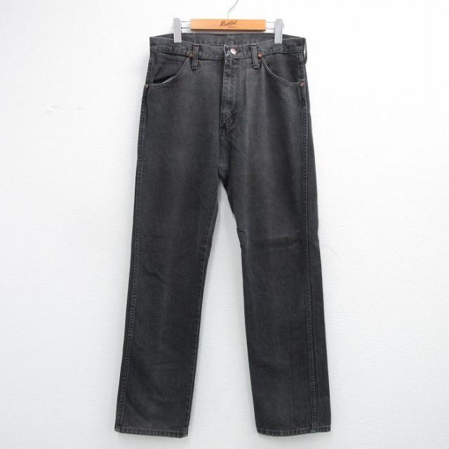 古着 ラングラー ジーンズ メンズ 80年代 80s USA製 黒 デニム 26may02