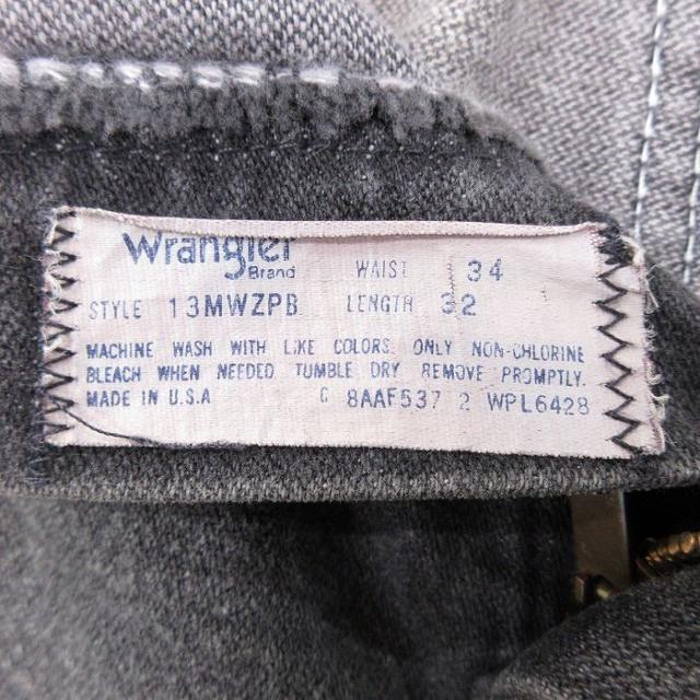 古着 ラングラー ジーンズ メンズ 80年代 80s USA製 黒 デニム 26may02_5