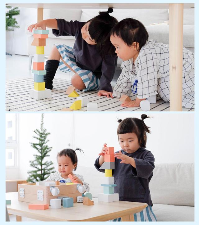 【新品】dou carry me 積み木　キャリーケース　#005 楽天市場】dou? carry me #005(積み木 おしゃれ つみき 出産祝い 木