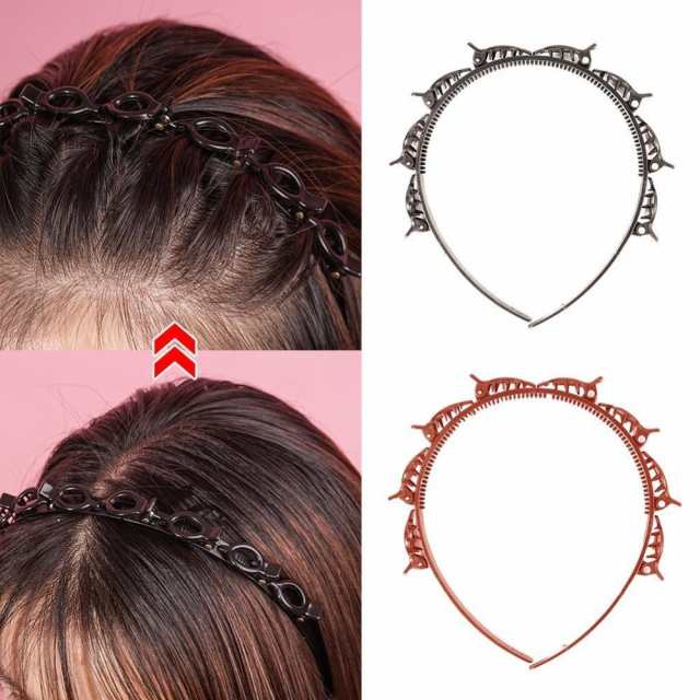 カチューシャ クリップ付 編み込み風 ツイスター ヘアアクセサリー レディース メンズ ヘアアクセ 髪留め まとめ髪 かわいい ユニセックの通販はau Pay マーケット ちゅらネット にふぇーでーびる