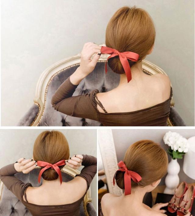 ヘアアクセサリー リボン付 シニヨンスティック お団子 ヘアアレンジ シニヨン ハーフアップ の通販はau Pay マーケット ちゅらネット にふぇーでーびる