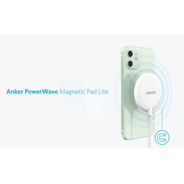 マグネット式ワイヤレス充電器 Anker PowerWave Magnetic Pad Lite