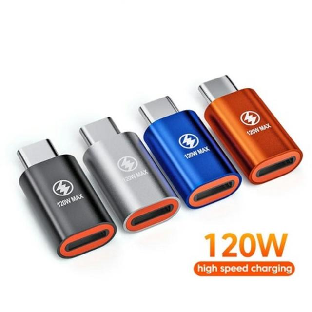 ライトニング 変換アダプタ iphone Lightning から Type-C USBC 急速充電 iphone15 変換 最大120W ■