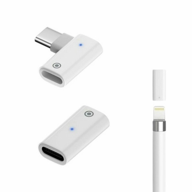 Apple Pencil 充電アダプター 第一世代用 ライトニング端子 Type-C USB 