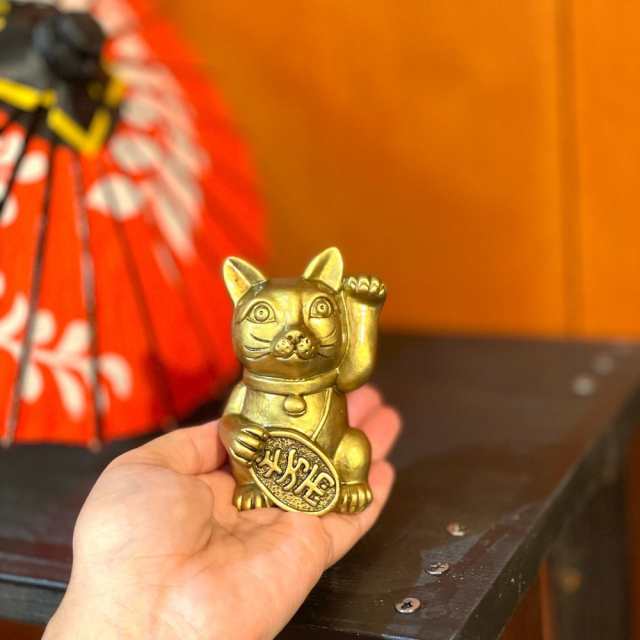 招き猫 貯金箱 商売繁盛 開店祝い 幸運 ゴールドバンク 金色の