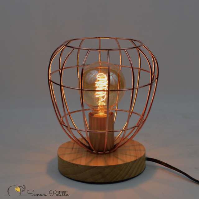 エジソン電球照明 フロアライト シンプル オレンジ アンティーク