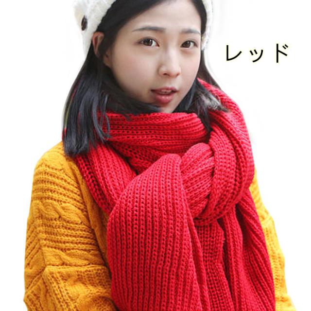 マフラー ニット メンズ レディース おしゃれ かっこいい 厚手 ニットマフラー ストール 大判 カップル ペアルック 冬 暖かい カップルの通販はau Pay マーケット Ec Meister