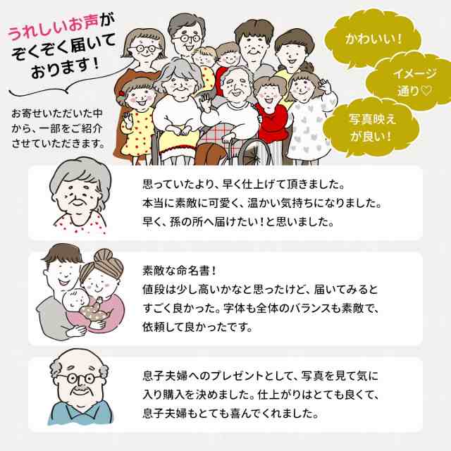 命名書 命名紙 オーダー 代筆 かわいい おしゃれ 用紙 額 台紙 手書き