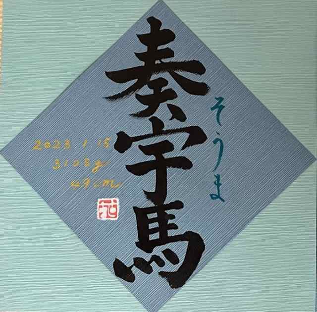 命名書 オーダー 手書き 命名紙 額 代筆 台紙 かわいい おしゃれ 用紙