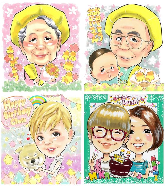 似顔絵 プレゼント スウィートポップ 記念日プレゼント 彼氏 彼女 夫 妻 結婚記念日 カップル アニバーサリー おすすめ 誕生日プレゼント 女性 男性 おもしろ 女の子 男の子 父 母 両親 女友達 ギフト 父の日 母の日 バレンタイン ホワイトデー クリスマス_8