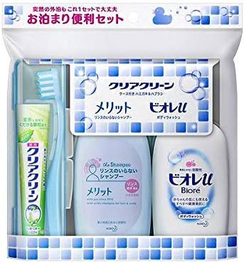 (花王)クリアクリーン携帯用 お泊りセット ×１０個セットの通販は