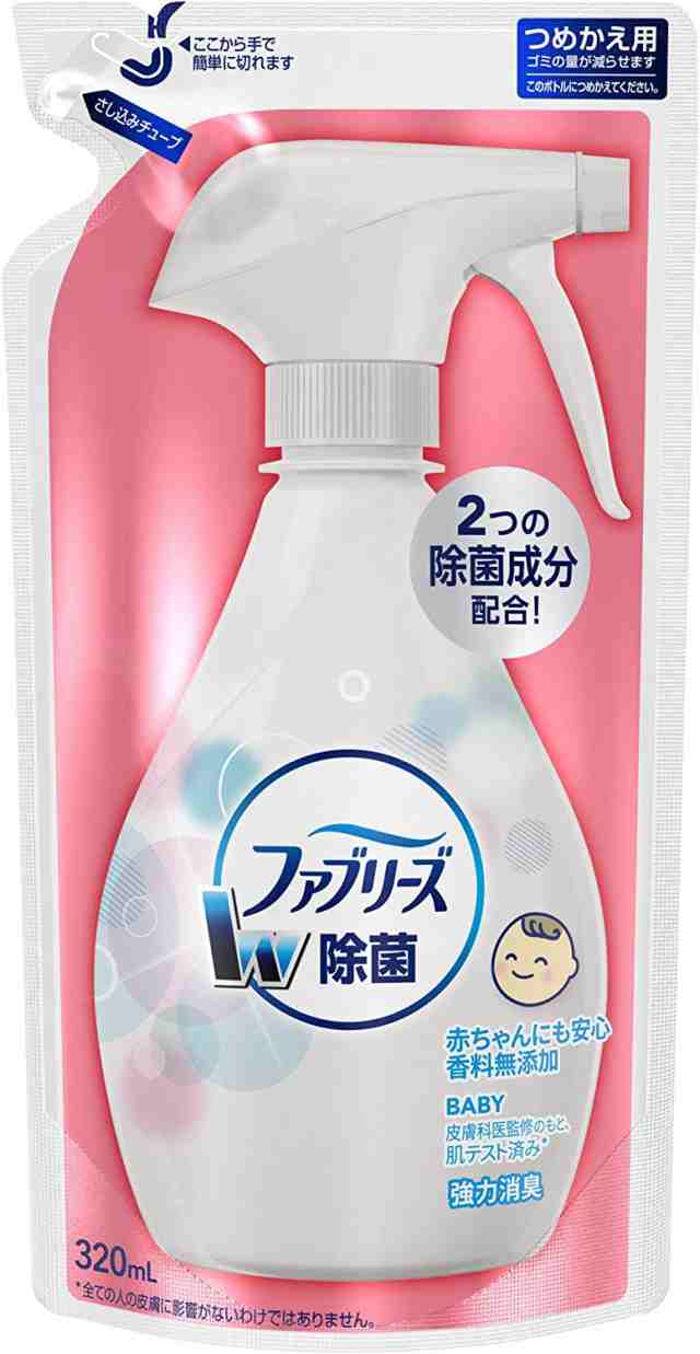 Ｐ＆Ｇ　香らないファブリーズ 香料無添加 ファブリーズ つめかえ　３２０ＭＬ×２４点セット 室内用消臭・防臭剤の通販は 15,480円
