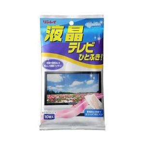 リンレイ 液晶テレビひとふきシート １０枚 （液晶テレビの画面の汚れをスッキリ落とすセミウェットシート）×72点セット (4903339982657の通販は