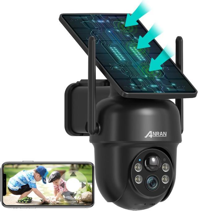 防犯カメラ 屋外 ソーラー ワイヤレス 監視カメラ 500万画素 高効率充電 アレクサ対応 ソーラー 電源不要 電池式 ソーラー給電式 バッテリー内蔵 ABK-029の通販は