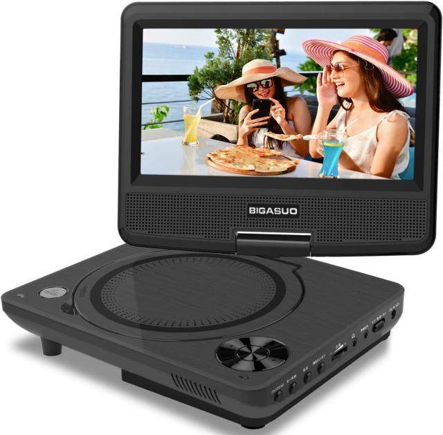 ポータブルDVDプレーヤー 7.5インチ 単3形乾電池式 6時間再生