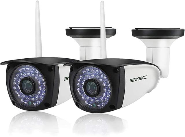 防犯カメラ 2台セット Wifi IPカメラ 500万画素 AI人体検知 ネットワークカメラ ワイヤレス 夜間撮影 動体検知機能 遠隔操作対応 MicroSDカード録画 AKM-117